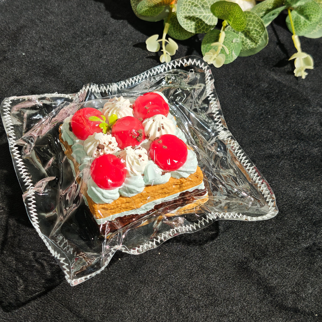 ケーキ型で抱き心地抜群、超精巧なストレス解消おもちゃ、超かわいい、安全なシリコン素材