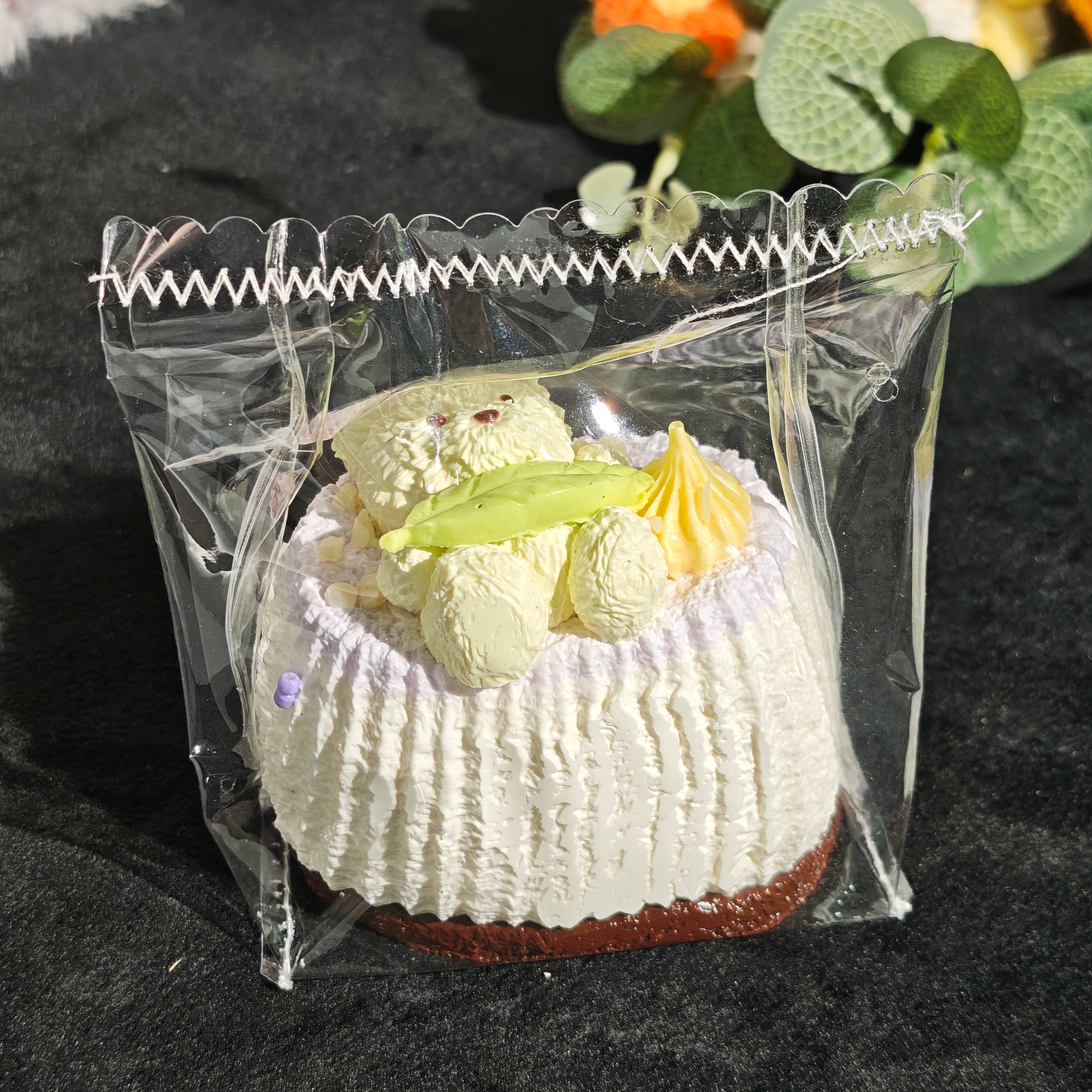 ケーキ型で抱き心地抜群、超精巧なストレス解消おもちゃ、超かわいい、安全なシリコン素材