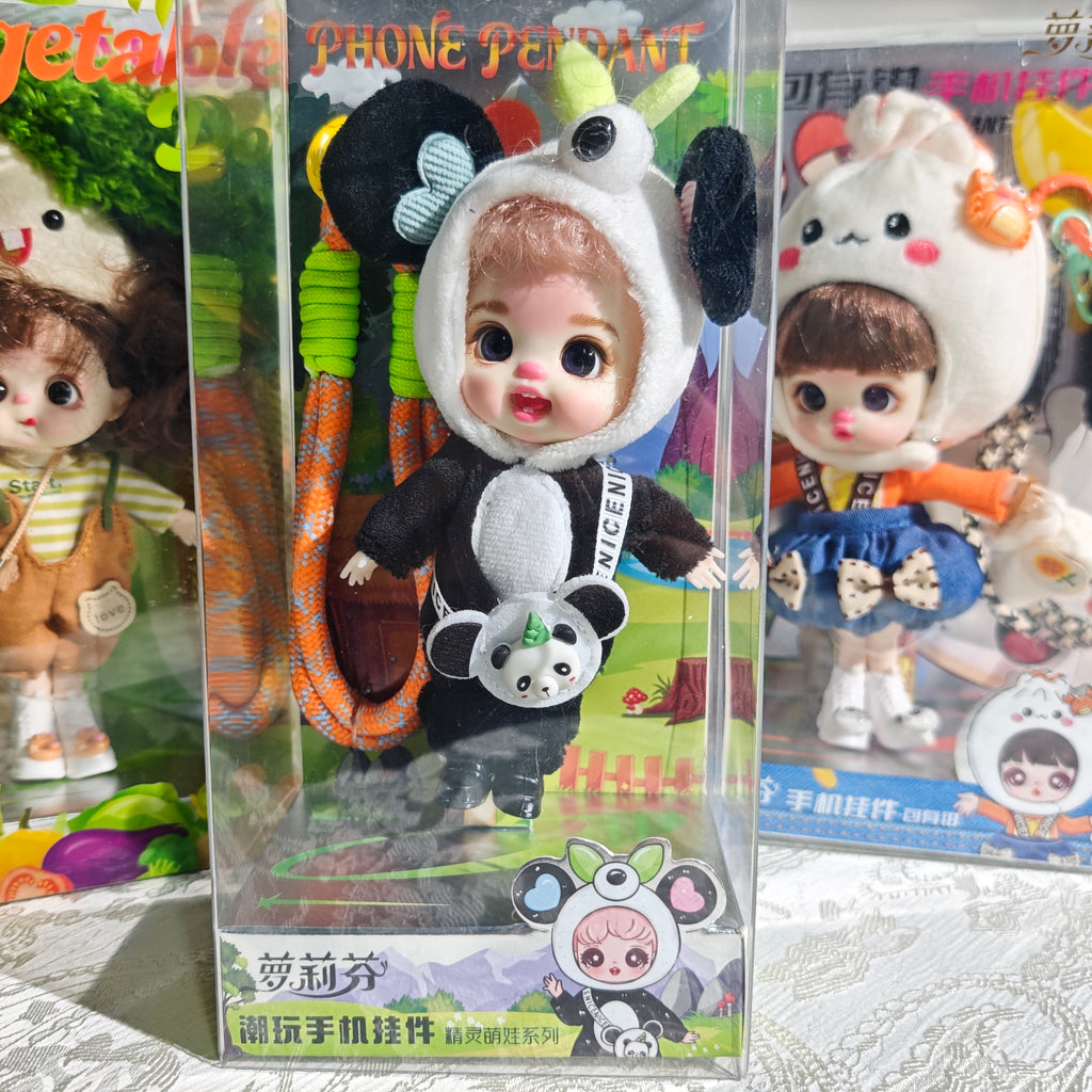 かわいいバッグストラップ、携帯ストラップ、置物