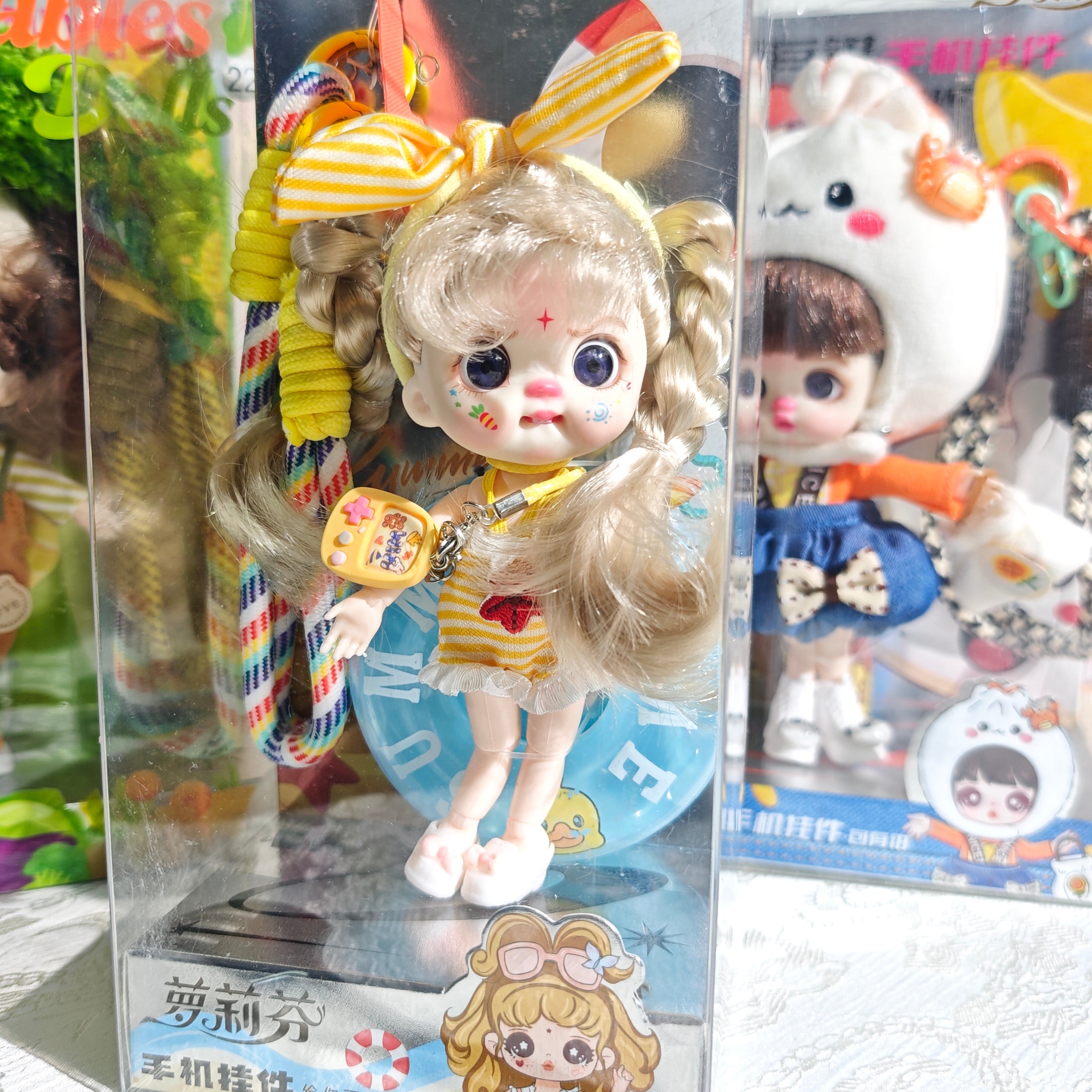 かわいいバッグストラップ、携帯ストラップ、置物