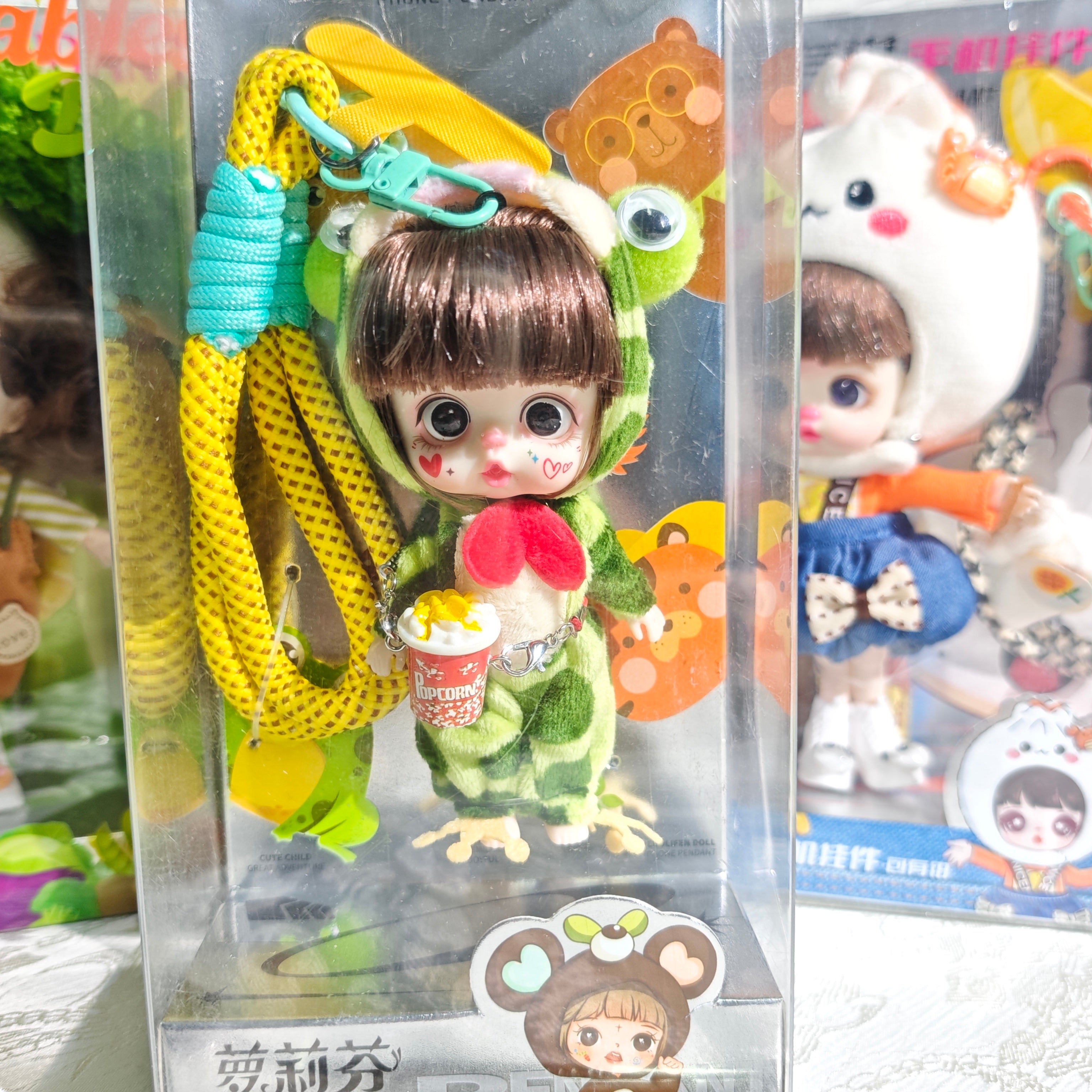 かわいいバッグストラップ、携帯ストラップ、置物