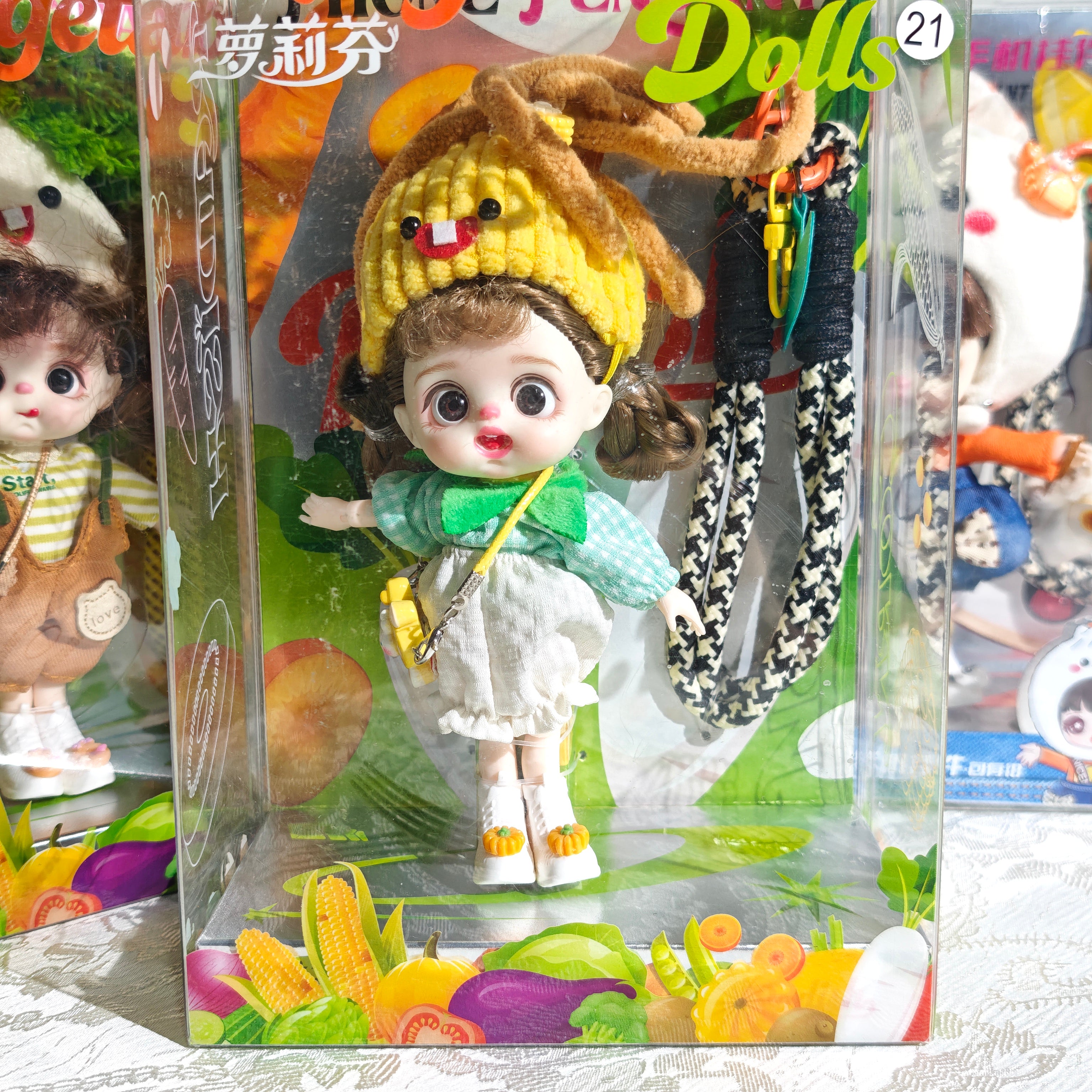 かわいいバッグストラップ、携帯ストラップ、置物